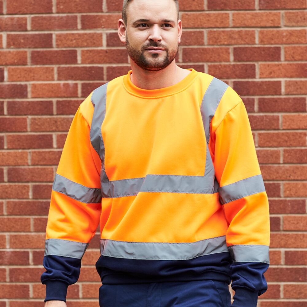 Portwest Hi-Vis Two Tone Sweatshirt Thumbnail