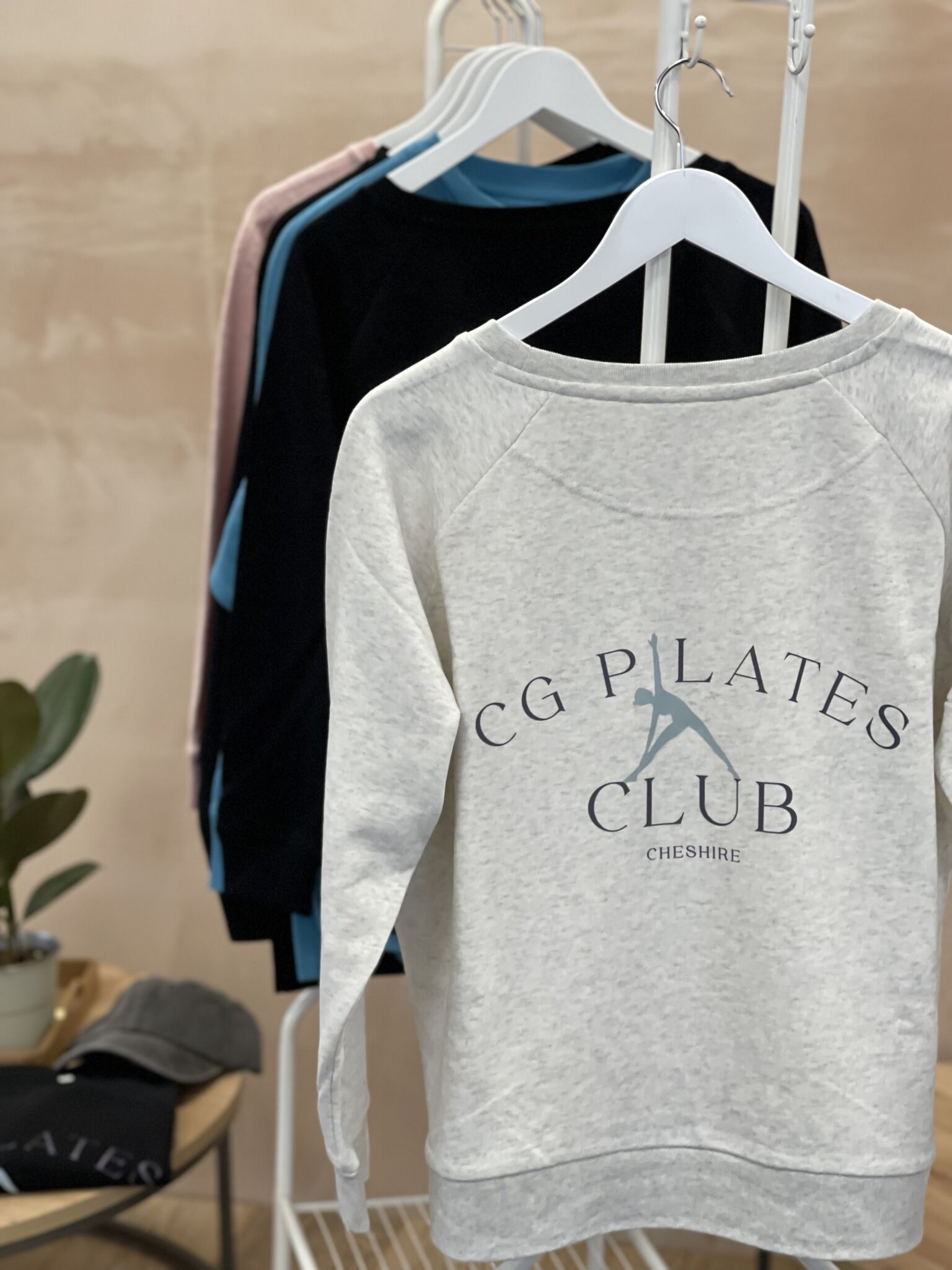 Pilates merchandise slouchy sweatshirt