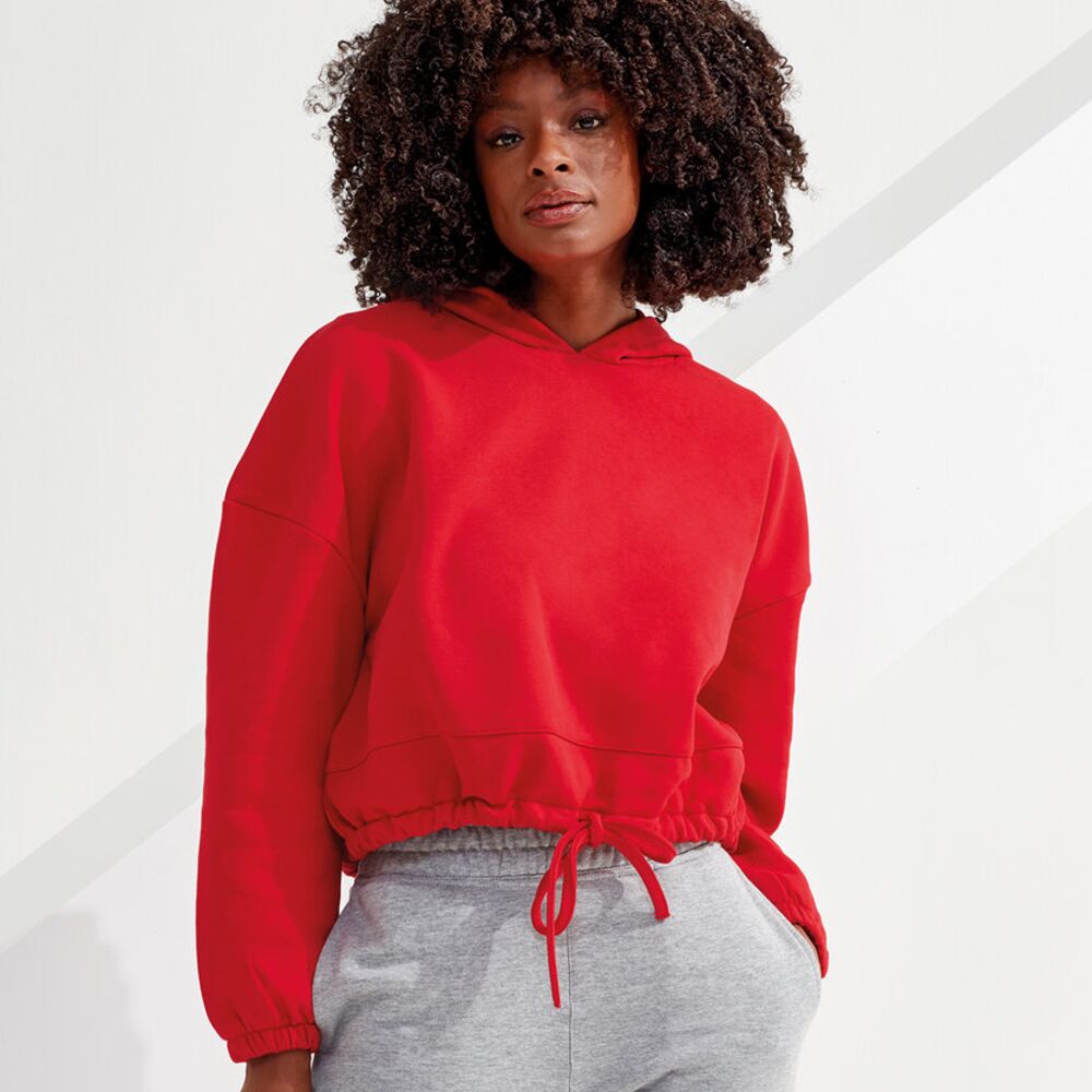 Women's cropped oversize hoodie Thumbnail