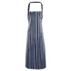 Striped bib apron Thumbnail